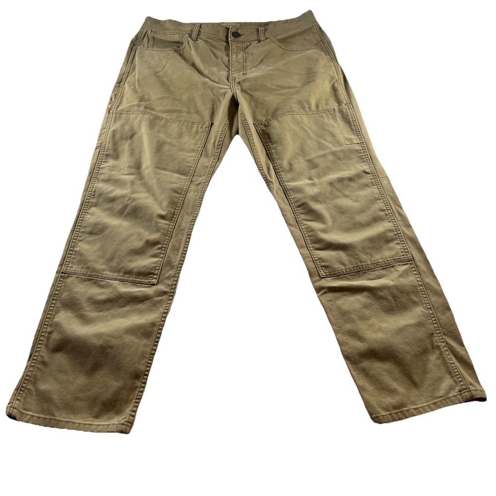 REI Co-Op Trailsmith Canvas Double Knee Work Hike Outdoor Men's Pants 38x32